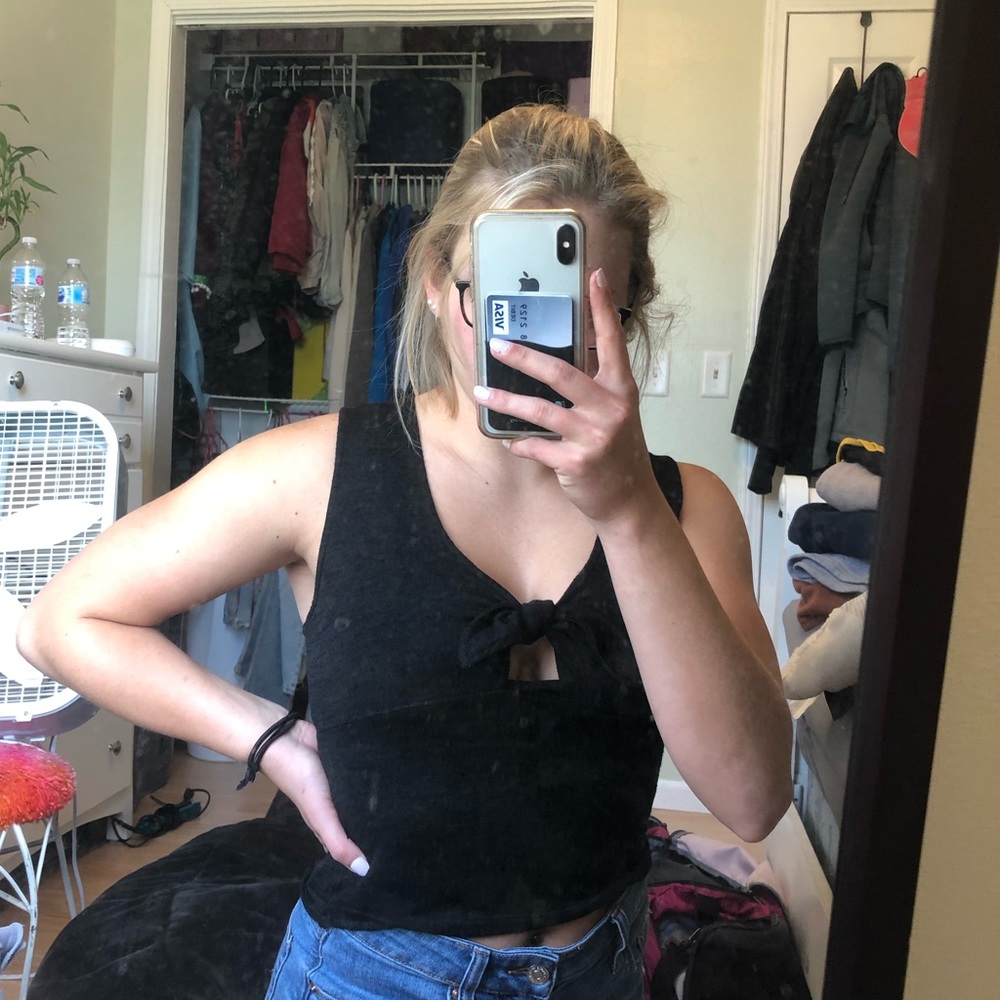 American Eagle Crop Tank